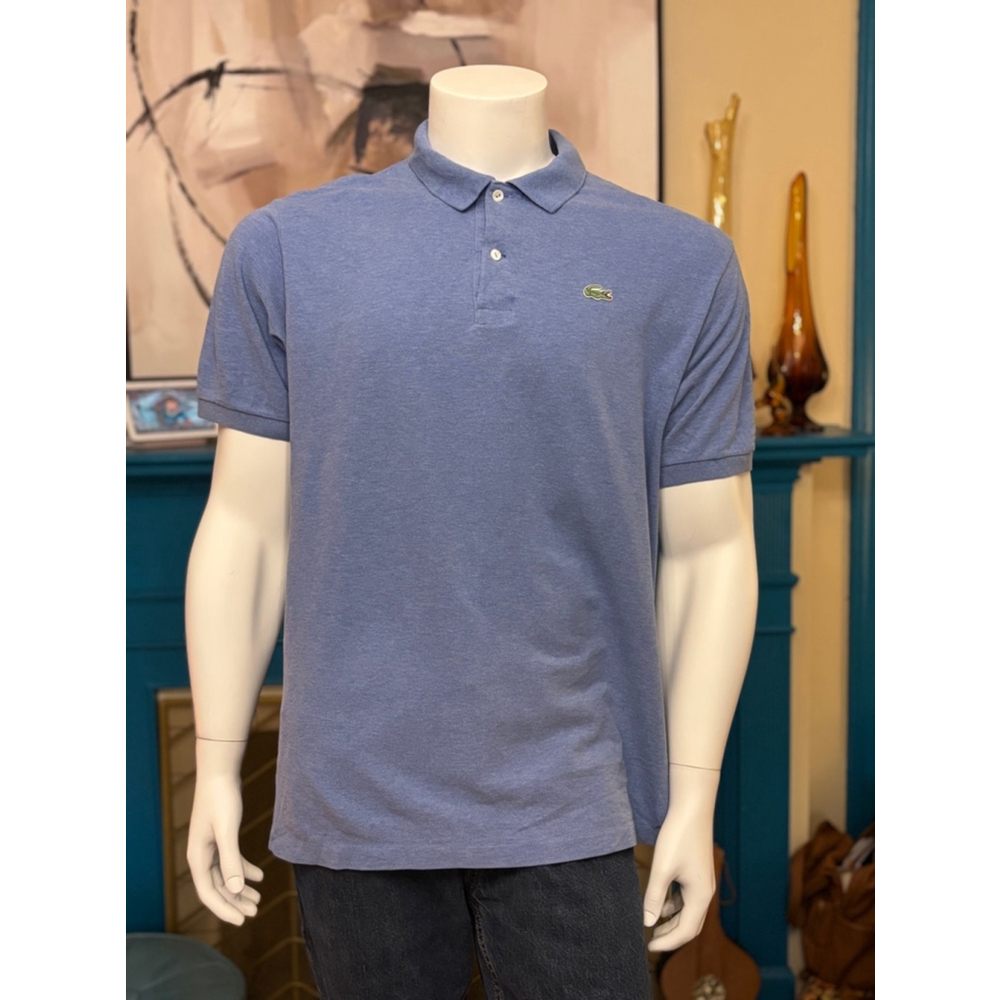 Men's Lacoste Polo Shirt Size L Blue